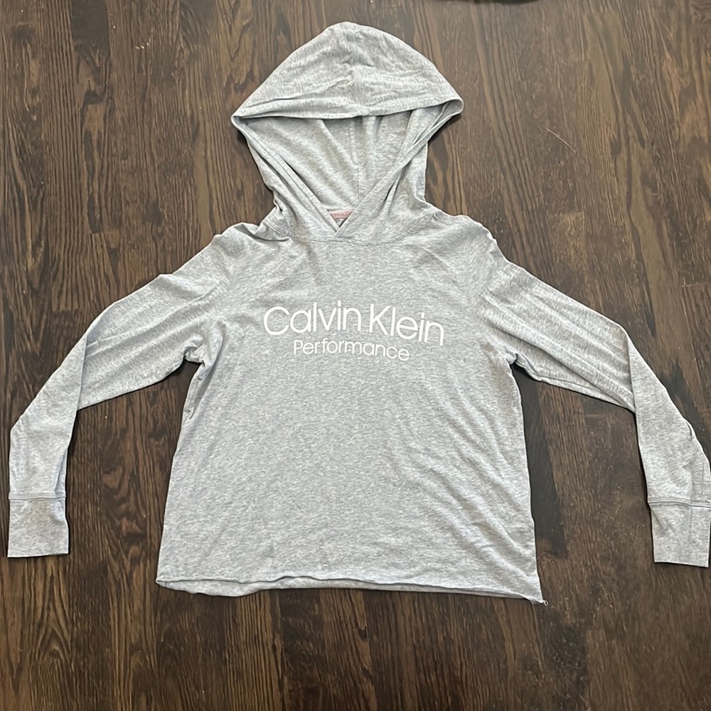 Gray Calvin Klein Performance sweatshirt